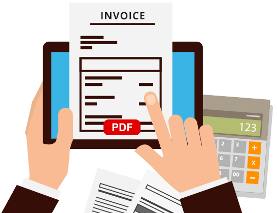 VAT invoices, proforms, bills, invoice statements